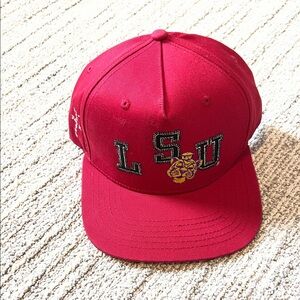 Travis Scott Cactus Jack x Mitchell Ness LSU Hat 🆕